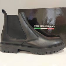 STIVALI UOMO VERA PELLE STIVALETTI BEATLES 41 42 43 44 LISTINO 75 EURO . VVV