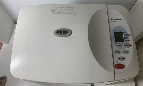 Panasonic 252 home baking - panasonic, sd-252