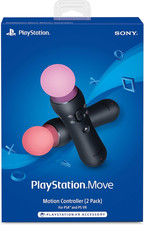 Sony Official 4 Move Controller - Twin Pack (PSVR/PS4)