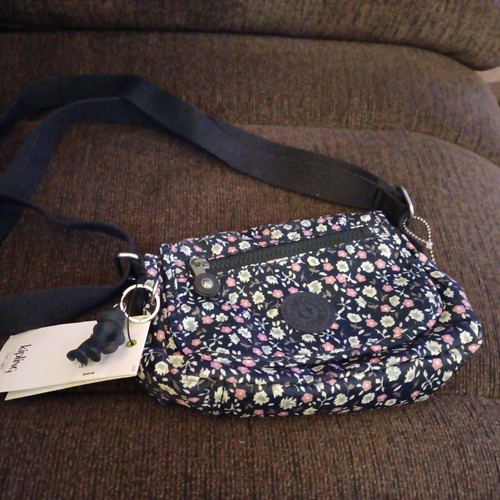Borsa tracolla kipling blu - a,