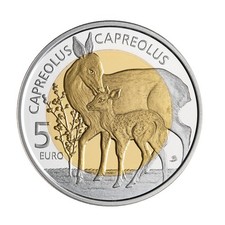 5 euro Lussemburgo 2025 flora