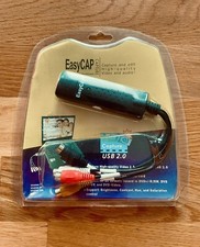 CONVERTITORE CATTURA IMMAGINI USB AUDIO VIDEO EASY CAP VHS VCR TV DVD PC