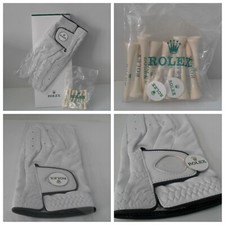 Guanto da golf Rolex - RARO più 10 magliette Rolex e pennarelli a sfera NUOVISSIMO sinistro grande