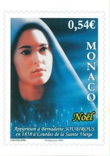 Monaco 2007 Postcard LOURDES