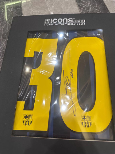 Maglia messi l30 autografata - messi,