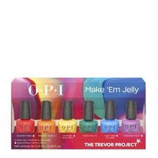 OPI Nail Laquer Make 'Em Jelly Summer 2025 Set Mini Pack 6x3.75ml