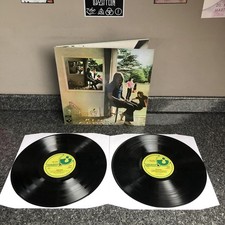 DOUBLE VINYL LP PINK FLOYD ALBUM UMMAGUMMA SHDW 1/2 UK 1ST PRESS 1969 EX+/EX+