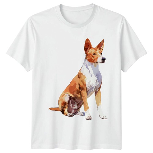 Basenji shirt cane pet - basenji,