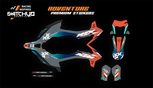 Kit adesivi grafiche ktm 690 - ktm,