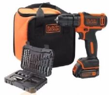 Trapano batteria Black & Decker 10,8V Litio 1,5Ah BDCDD12S32A 32 con borsa