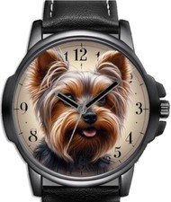 Bello Yorkshire Terrier Cane Yorkie Regalo Unico Orologio da Polso