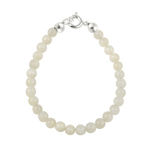 925 argent aragonite perles - argent,