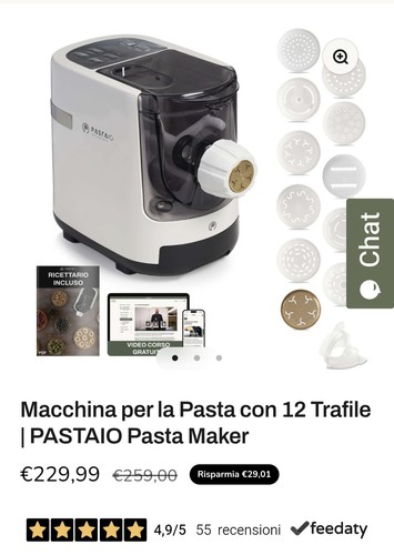 Classe italy pastaio macchina - italy,