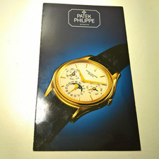 RARE VINTAGE PATEK PHILIPPE PERPETUAL CALENDAR 3940 YEAR 1987 FRANCE BOOKLET