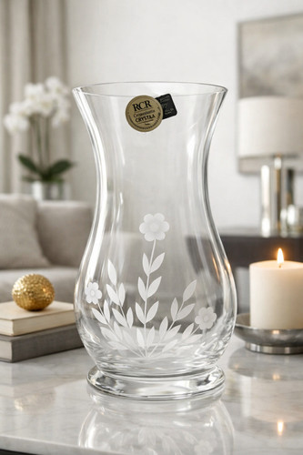 Vaso fiori cristallo - vaso,