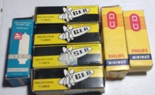 LOTTO DI 7 VALVOLE PER RADIO