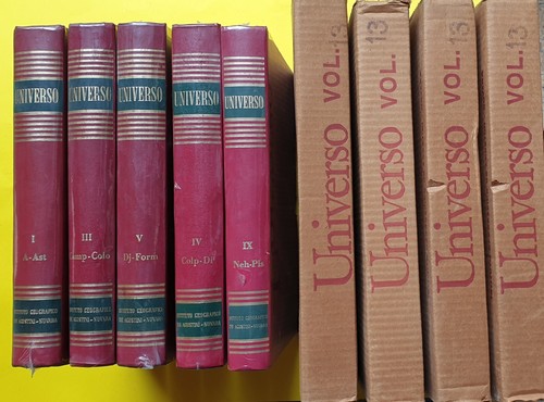 Universo enciclopedia volumi - universo,