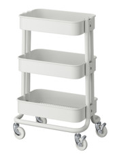 IKEA RASKOG Carrello Bianco