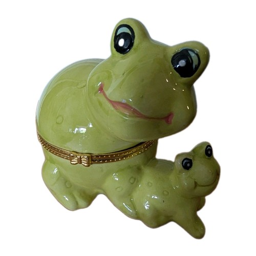 Scatola portagioie happy frog - happy,