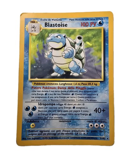 Pokémon blastoise set base - set,