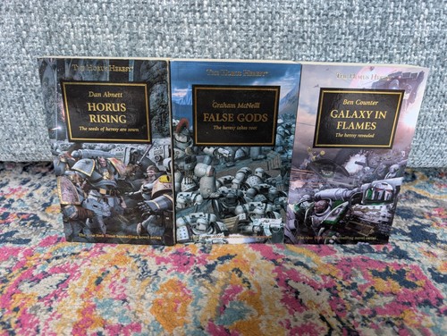 Horus heresy books - books, 1-3