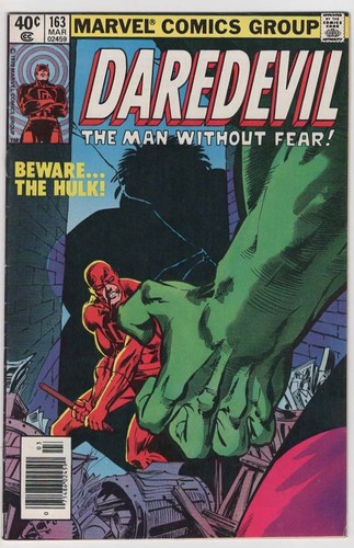 Daredevil 163 hulk vs - #163;,