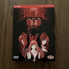 Dynit Devil Lady Go Nagai's 4 Dvd Serie Completa Di Cartoline Fuori Catalogo