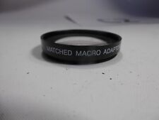 Adattatore macro Cosina/Vivitar abbinato 1:1 per filtro Cosina Vivitar 100mm 49mm