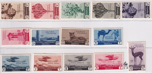 Libia 1932 fiera - libia,