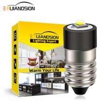 Ruiandsion 1-9V E10 Torcia LED