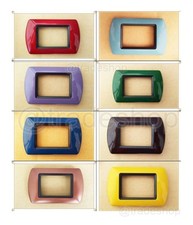 Placchette Placche In Abs Compatibili Per Master Modo Colorra Placca Copriprese