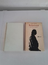 ALBERT EINSTEIN-RELATIVITÀ-ESPOSIZIONE DIVULGATIVA BORINGHIERI-IN COFANETTO