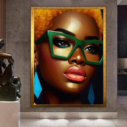 Donna nera verde occhiali - donna,