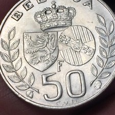 Belgio  50 Franchi 1960