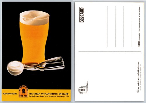 Cartolina boddingtons pub ale - cartolina,