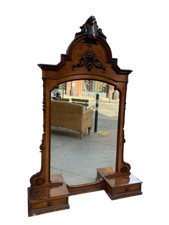 Antica grande specchiera