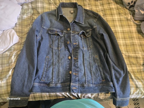 Giacca lee denim rider moderna - rider,