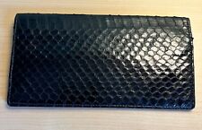 Portafoglio vintage pelle con disegno Coccodrillo - Usato in buone condizioni