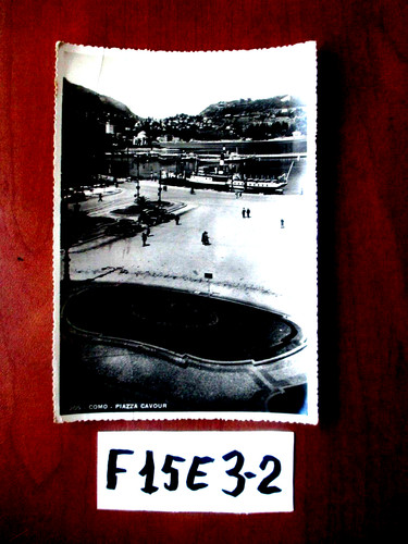 Cartolina como piazza cavour - como,