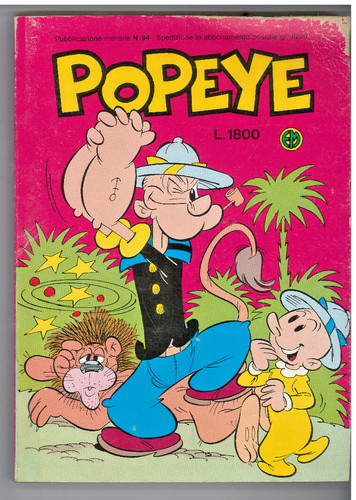 Braccio ferro popeye - braccio, di