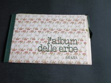 L'ALBUM DELLE ERBE GRAZIA CONTENITORE +28 SCHEDE ERBE VARIE