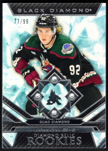 2023 upper deck black - black, diamond