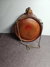 Bottiglia in legno vintage