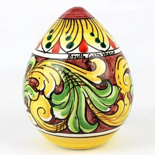 Uovo ceramica artigianale - uovo,