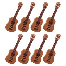  8 Pcs Chitarra Giocattolo Miniatura Display Per Strumenti Musicali