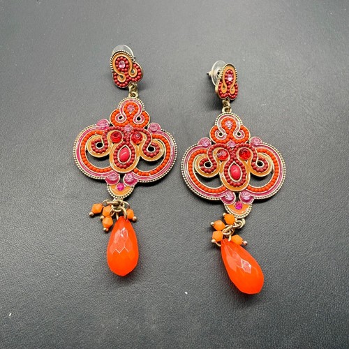 Orecchini vintage soutache - orecchini,