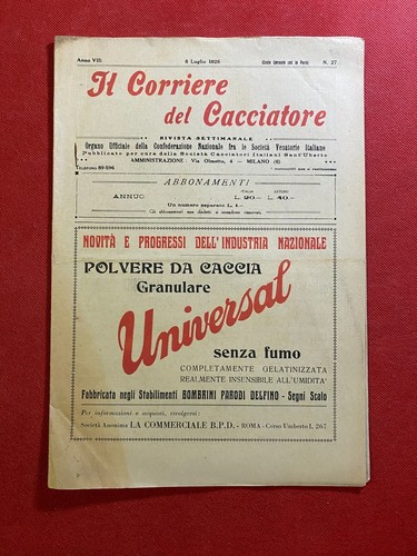 Corriere del cacciatore - il,