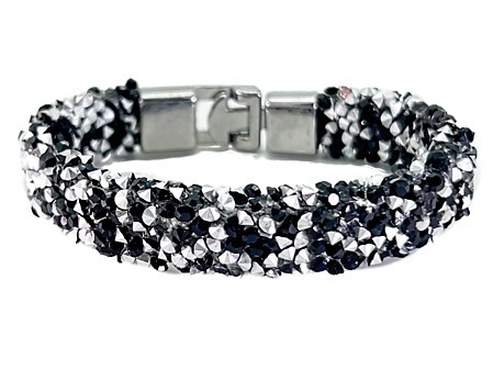 Bracciale cristalli - bracciale, in