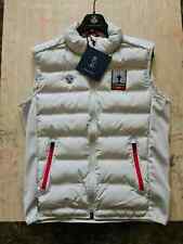 NUOVO uomo PRADA NORTH SAILS NEW YORK GILET grigio Regno Unito taglia L, eur M, usa S prezzo consigliato £ 185