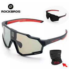 ROCKBROS Occhiali Fotocromatici Ciclismo Elettronici Cambia Colore SmartGlassesClear